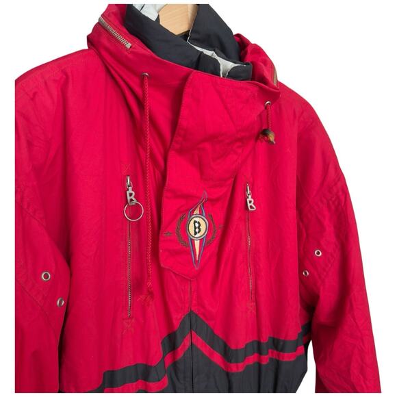 Bogner Vintage Ski Suit One Piece Snowsuit Snow Bib Size 36 - Picture 4 of 15